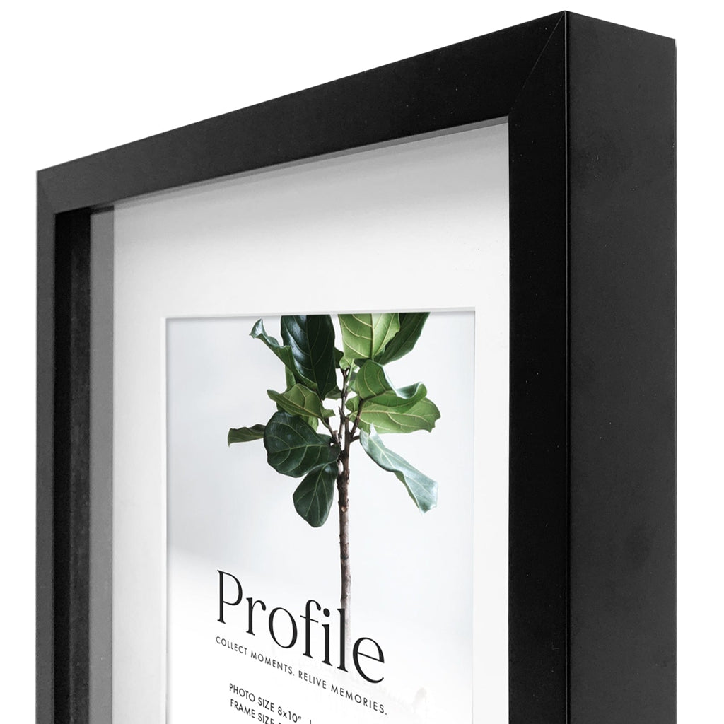 Brighton Black Shadow Box Timber Photo Frame from our Australian Made Shadow Box Frames collection by Profile Products Australia