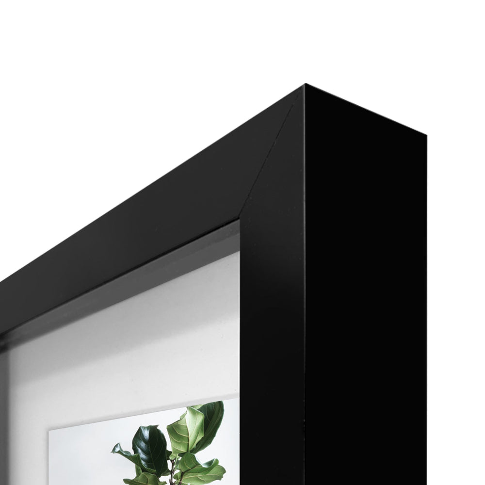 Brighton Black Shadow Box Timber Photo Frame from our Australian Made Shadow Box Frames collection by Profile Products Australia