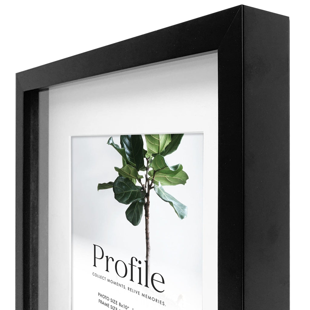 Brighton Black Square Shadow Box Timber Photo Frame from our Australian Made Shadow Box Frames collection by Profile Products Australia