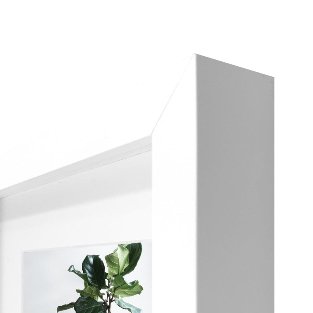 Brighton White Shadow Box Timber Photo Frame from our Australian Made Shadow Box Frames collection by Profile Products Australia