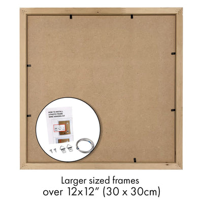 Brighton White Square Shadow Box Timber Photo Frame from our Australian Made Shadow Box Frames collection by Profile Products Australia