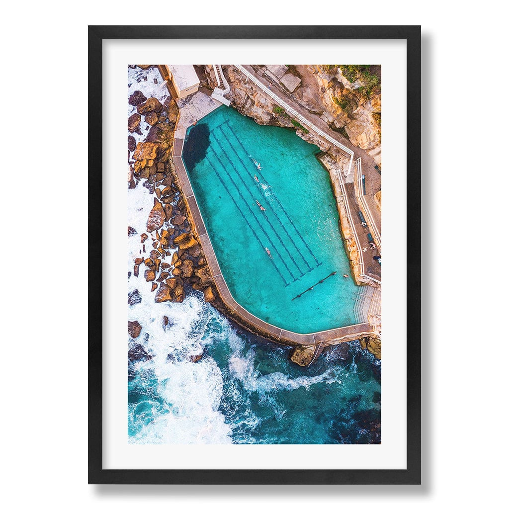 Bronte Ocean Pool 1 Wall Art Print from our Australian Made Framed Wall Art, Prints & Posters collection by Profile Products Australia