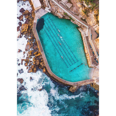 Bronte Ocean Pool 1 Wall Art Print from our Australian Made Framed Wall Art, Prints & Posters collection by Profile Products Australia