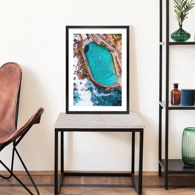 Bronte Ocean Pool 1 Wall Art Print from our Australian Made Framed Wall Art, Prints & Posters collection by Profile Products Australia