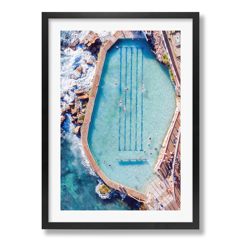 Bronte Ocean Pool 2 Wall Art Print from our Australian Made Framed Wall Art, Prints & Posters collection by Profile Products Australia