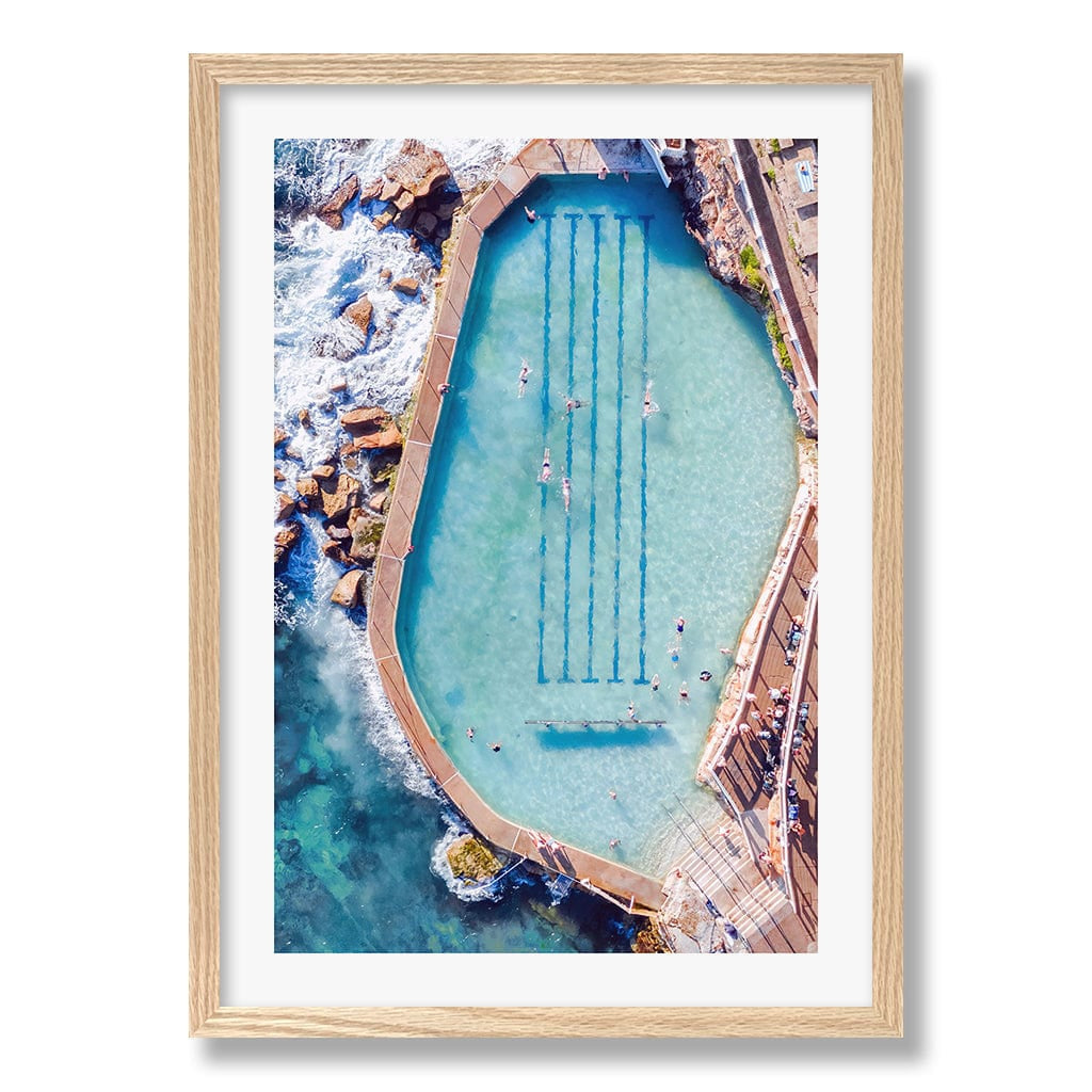 Bronte Ocean Pool 2 Wall Art Print from our Australian Made Framed Wall Art, Prints & Posters collection by Profile Products Australia