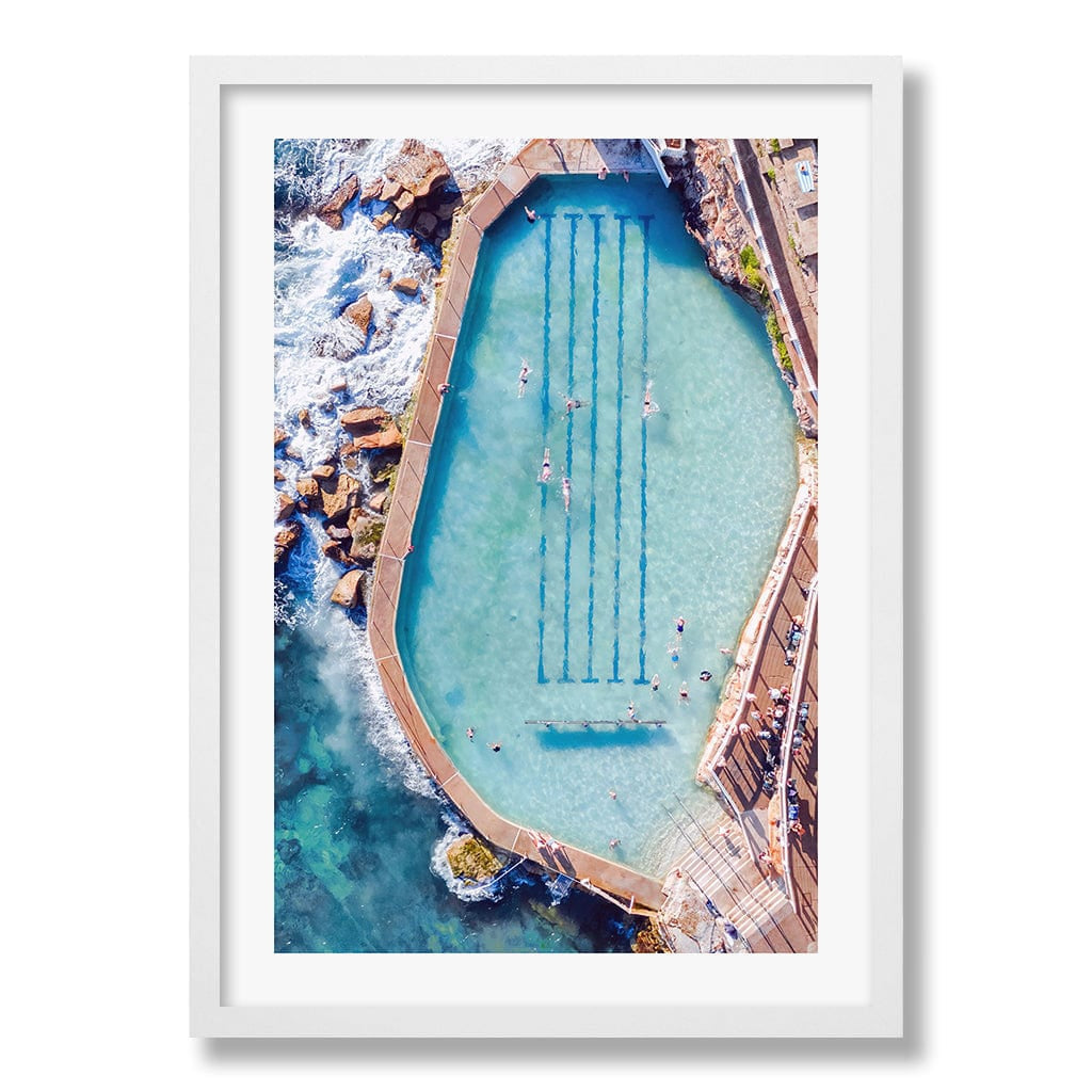 Bronte Ocean Pool 2 Wall Art Print from our Australian Made Framed Wall Art, Prints & Posters collection by Profile Products Australia