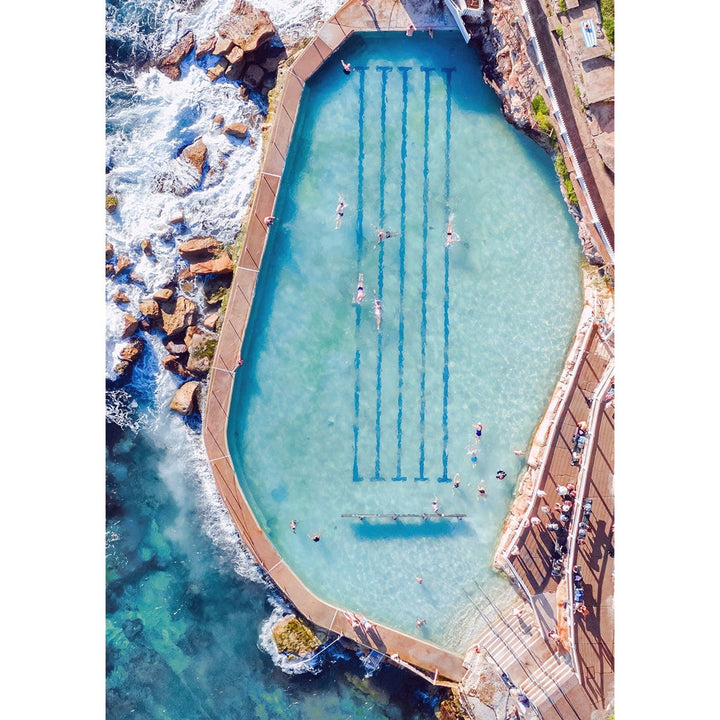 Bronte Ocean Pool 2 Wall Art Print from our Australian Made Framed Wall Art, Prints & Posters collection by Profile Products Australia