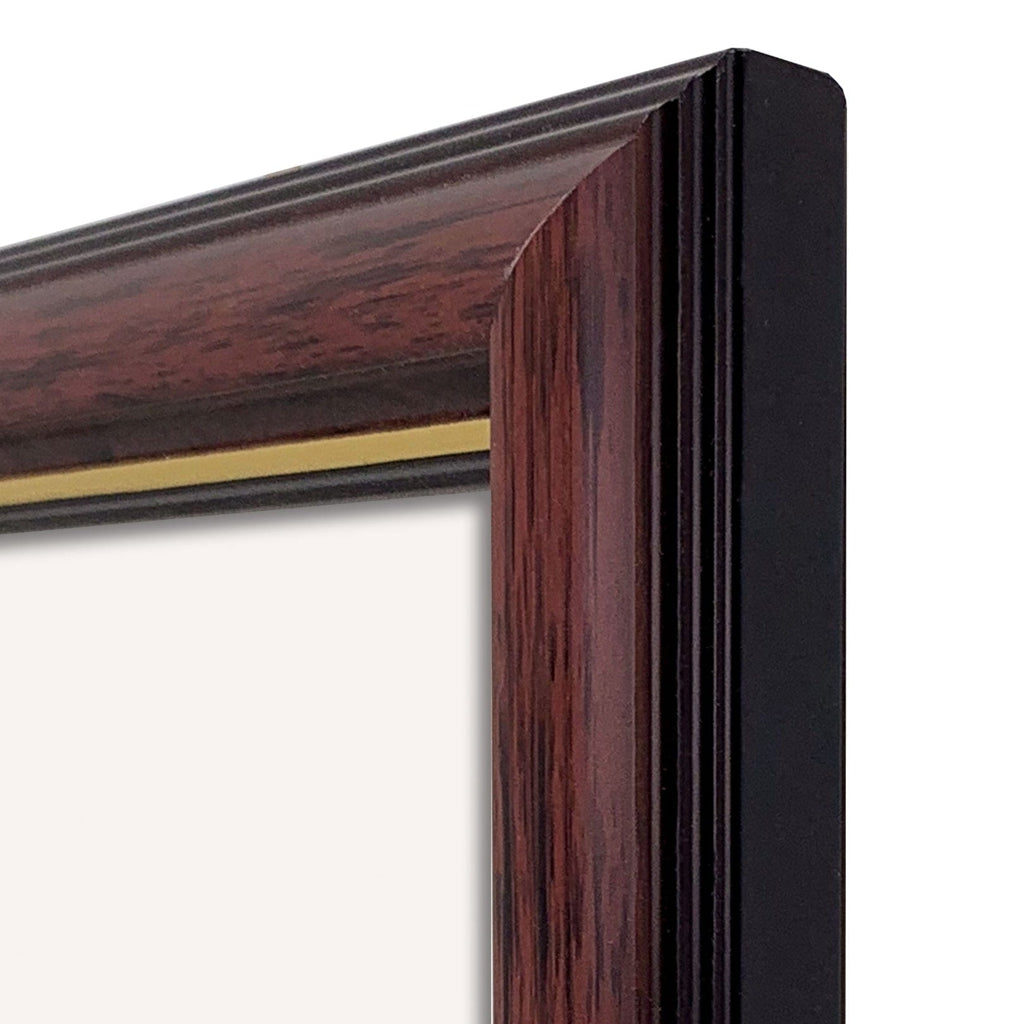 Burgundy Gold Timber A3 Picture Frame from our Australian Made A3 Picture Frames collection by Profile Products Australia