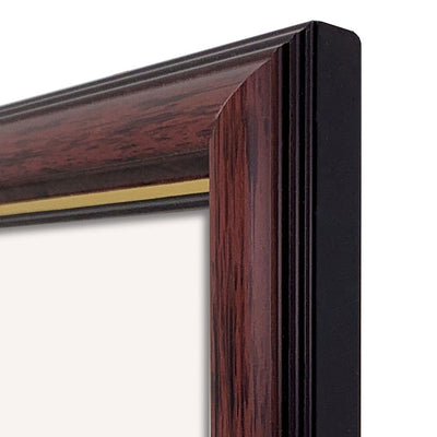 Burgundy Gold Timber A3 Picture Frame from our Australian Made A3 Picture Frames collection by Profile Products Australia