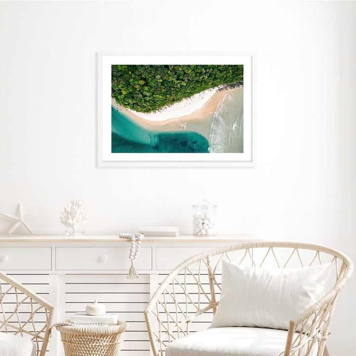 Burleigh Heads 2 Wall Art Print from our Australian Made Framed Wall Art, Prints & Posters collection by Profile Products Australia