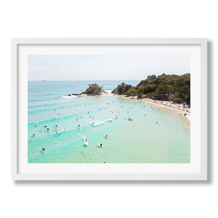 Byron Beach Life Wall Art Print from our Australian Made Framed Wall Art, Prints & Posters collection by Profile Products Australia