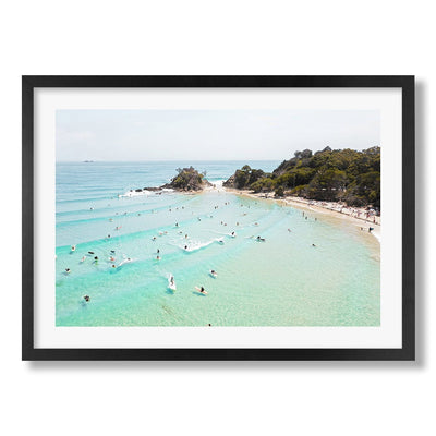 Byron Beach Life Wall Art Print from our Australian Made Framed Wall Art, Prints & Posters collection by Profile Products Australia