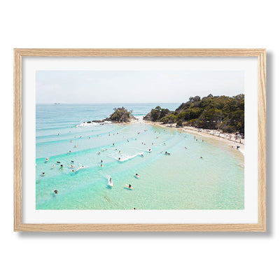 Byron Beach Life Wall Art Print from our Australian Made Framed Wall Art, Prints & Posters collection by Profile Products Australia