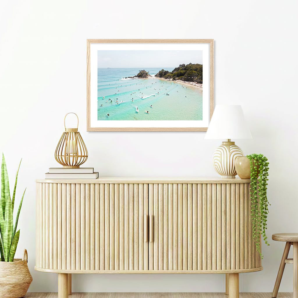 Byron Beach Life Wall Art Print from our Australian Made Framed Wall Art, Prints & Posters collection by Profile Products Australia