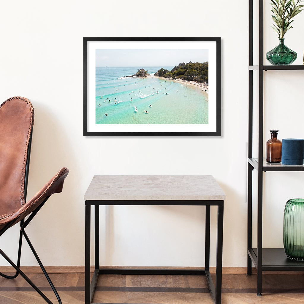 Byron Beach Life Wall Art Print from our Australian Made Framed Wall Art, Prints & Posters collection by Profile Products Australia