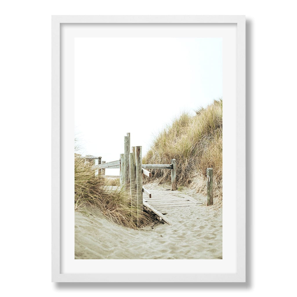 Byron Beach Path 1 Wall Art Print from our Australian Made Framed Wall Art, Prints & Posters collection by Profile Products Australia