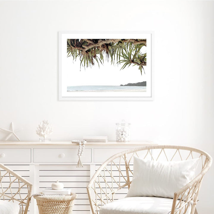 Byron Beach View Wall Art Print from our Australian Made Framed Wall Art, Prints & Posters collection by Profile Products Australia