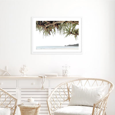 Byron Beach View Wall Art Print from our Australian Made Framed Wall Art, Prints & Posters collection by Profile Products Australia