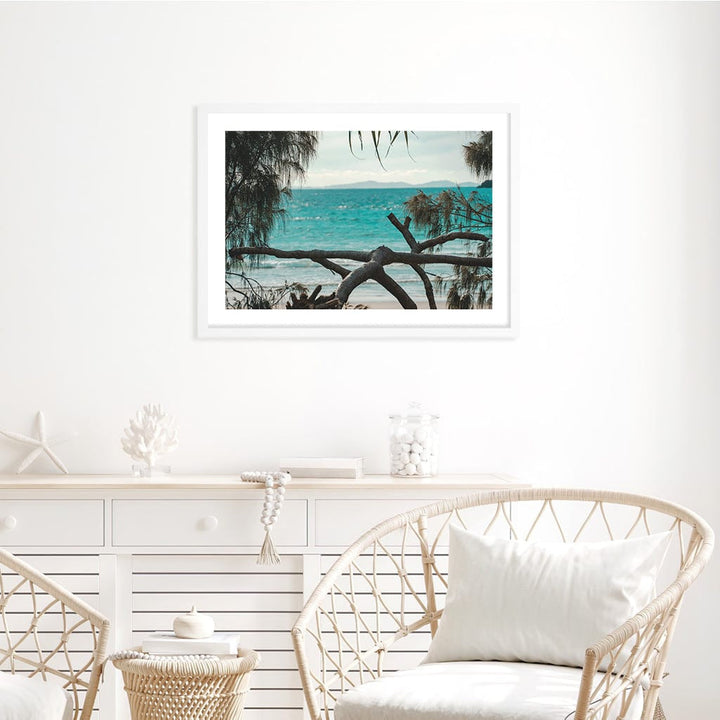 Byron Ocean View 1 Wall Art Print from our Australian Made Framed Wall Art, Prints & Posters collection by Profile Products Australia