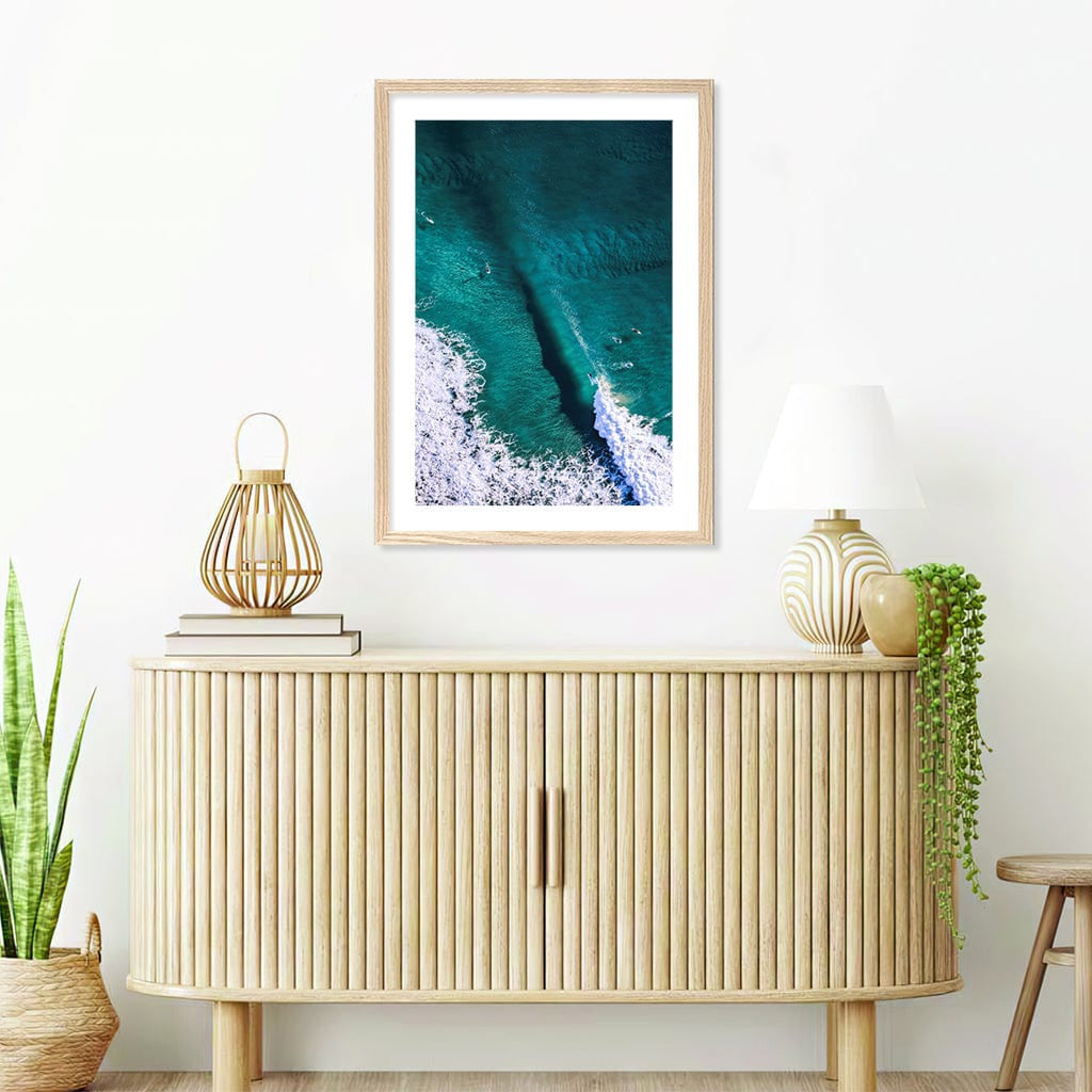 Catching Waves 1 Wall Art Print from our Australian Made Framed Wall Art, Prints & Posters collection by Profile Products Australia