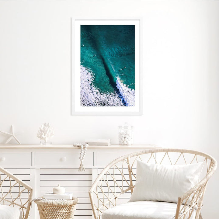 Catching Waves 1 Wall Art Print from our Australian Made Framed Wall Art, Prints & Posters collection by Profile Products Australia