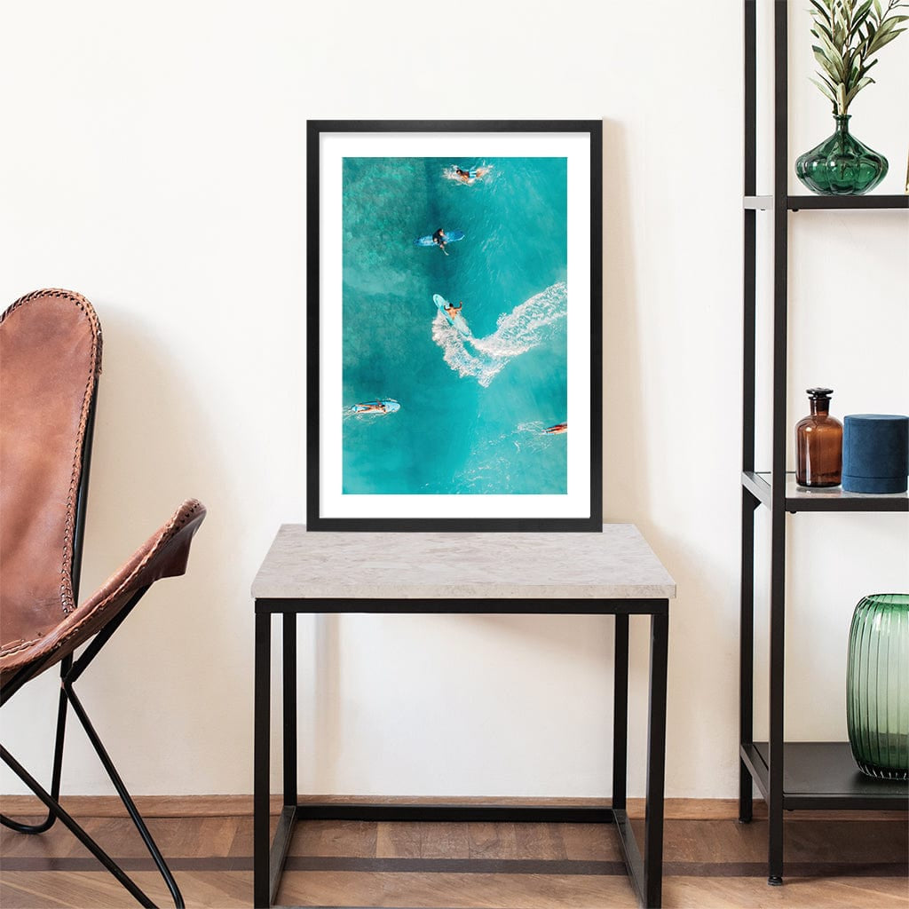 Catching Waves 2 Wall Art Print from our Australian Made Framed Wall Art, Prints & Posters collection by Profile Products Australia
