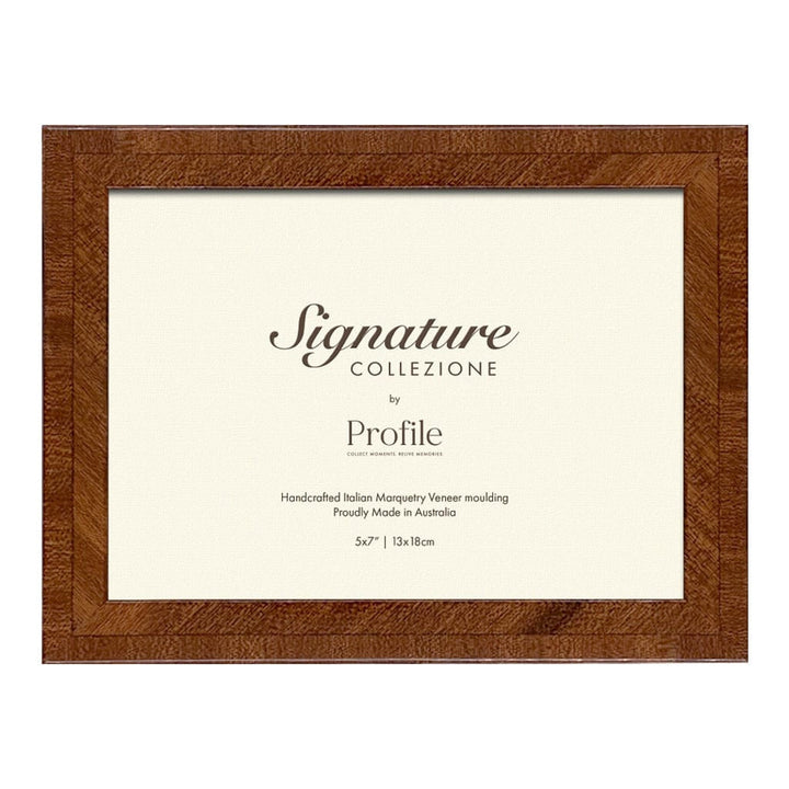 Chateaux Mahogany Veneer Picture Frame 5x7in (13x18cm) from our Australian Made Picture Frames collection by Profile Products Australia