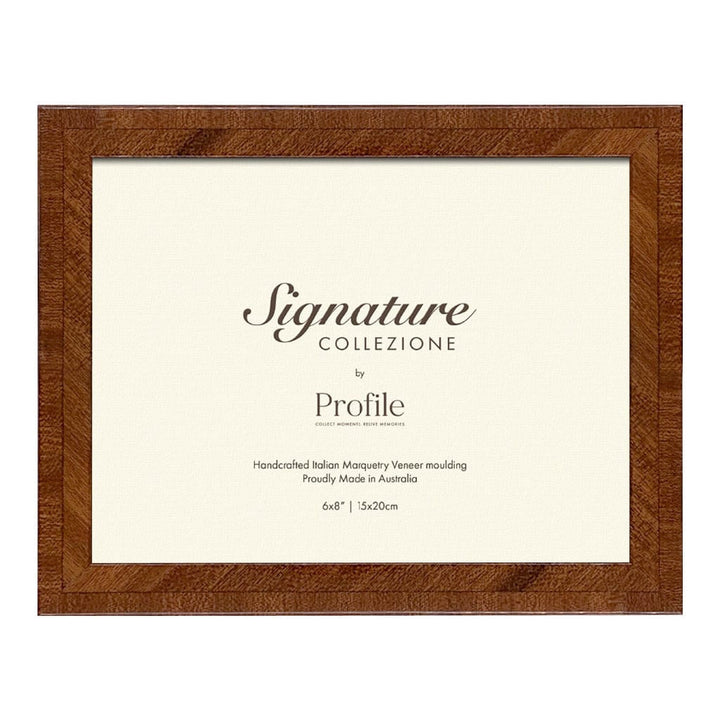 Chateaux Mahogany Veneer Picture Frame 6x8in (15x20cm) from our Australian Made Picture Frames collection by Profile Products Australia