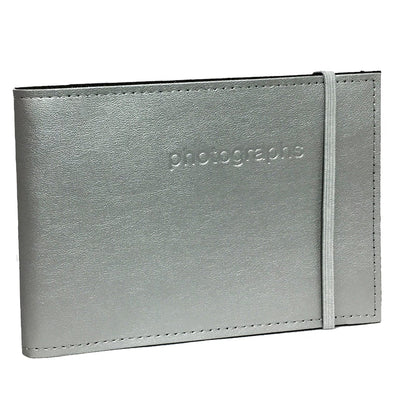 Citi Leather Silver Slip-in Bragbook Photo Album from our Photo Albums collection by Profile Products Australia