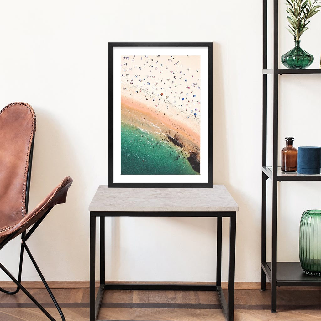 Coogee Beach Life Wall Art Print from our Australian Made Framed Wall Art, Prints & Posters collection by Profile Products Australia