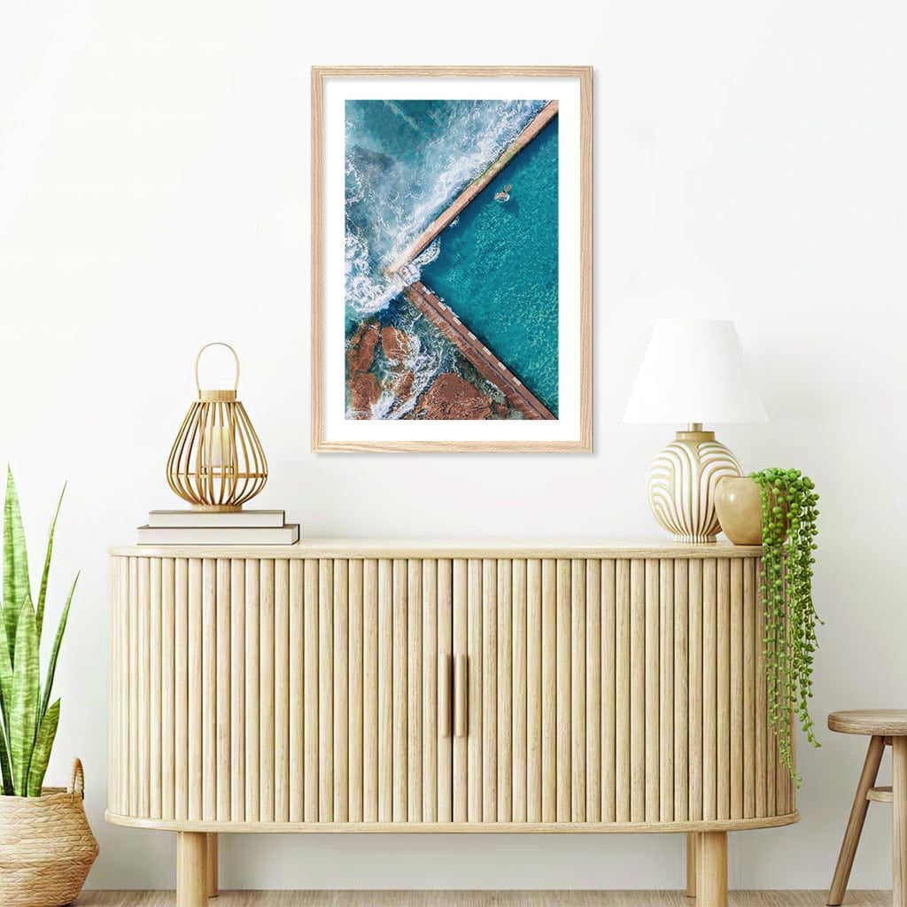 Cronulla Ocean Pool Wall Art Print from our Australian Made Framed Wall Art, Prints & Posters collection by Profile Products Australia