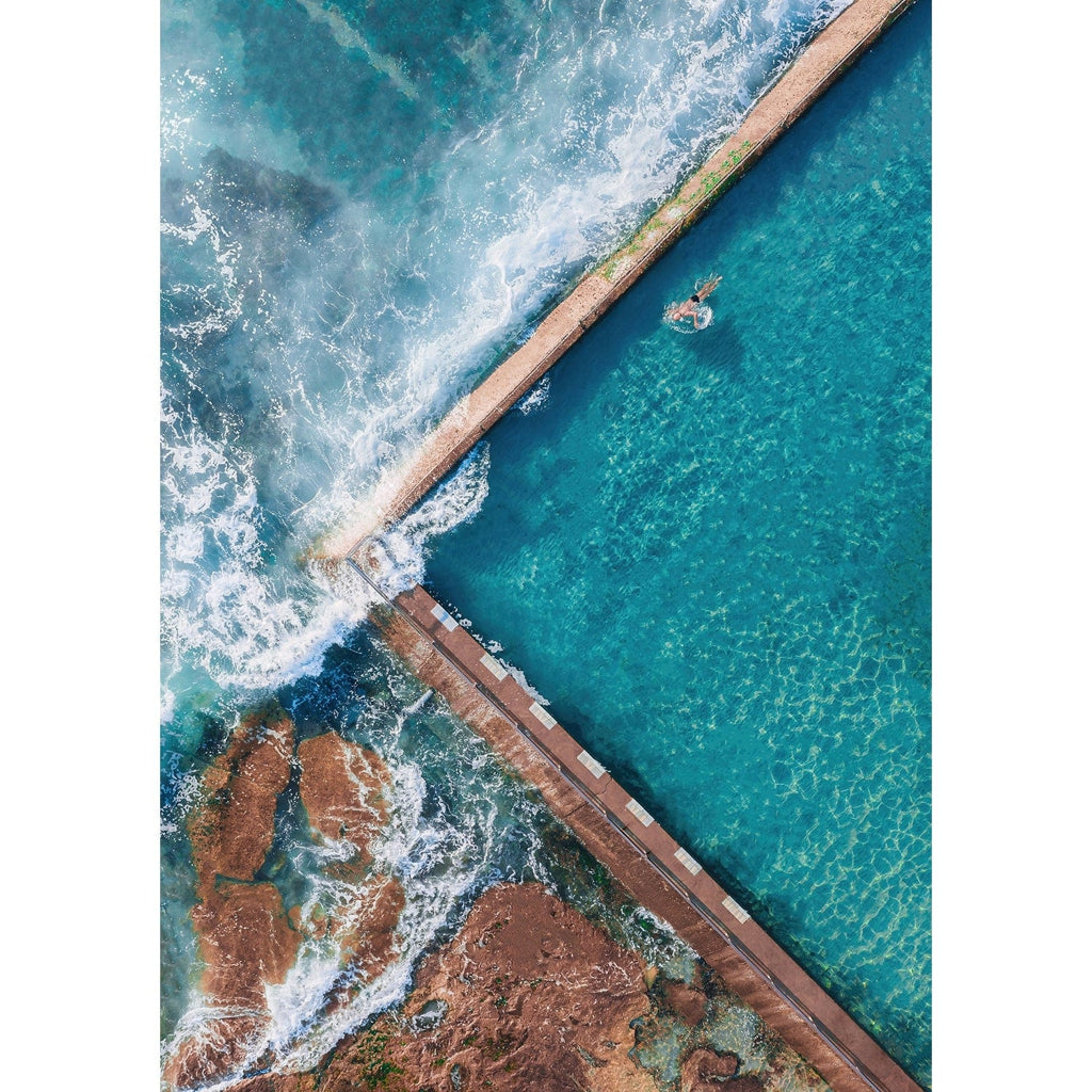 Cronulla Ocean Pool Wall Art Print from our Australian Made Framed Wall Art, Prints & Posters collection by Profile Products Australia