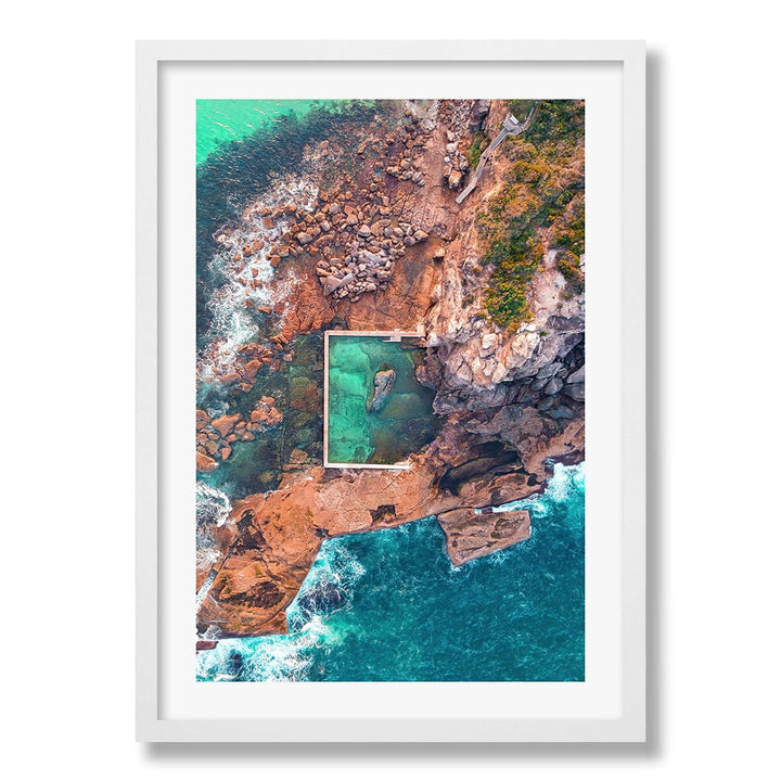 Curl Curl Ocean Pool 2 Wall Art Print from our Australian Made Framed Wall Art, Prints & Posters collection by Profile Products Australia