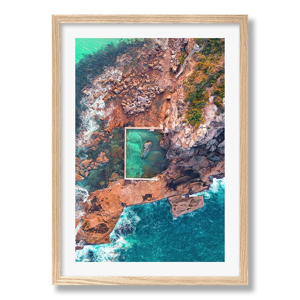 Curl Curl Ocean Pool 2 Wall Art Print from our Australian Made Framed Wall Art, Prints & Posters collection by Profile Products Australia