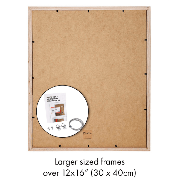 Decorator Deluxe Black Photo Frame from our Australian Made Picture Frames collection by Profile Products Australia