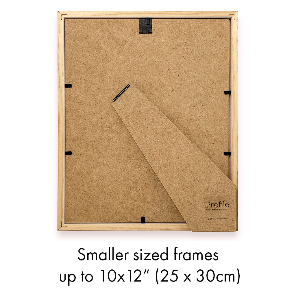 Decorator Deluxe White Photo Frame from our Australian Made Picture Frames collection by Profile Products Australia
