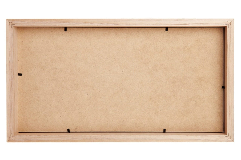 Decorator Panoramic Matt White Timber Photo Frame from our Australian Made Picture Frames collection by Profile Products Australia