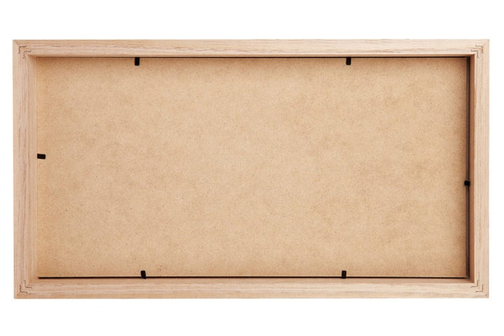 Decorator Panoramic Matt White Timber Photo Frame from our Australian Made Picture Frames collection by Profile Products Australia