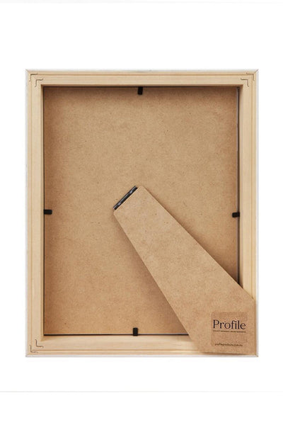 Deluxe Hawthorne White Timber Photo Frame from our Australian Made Picture Frames collection by Profile Products Australia