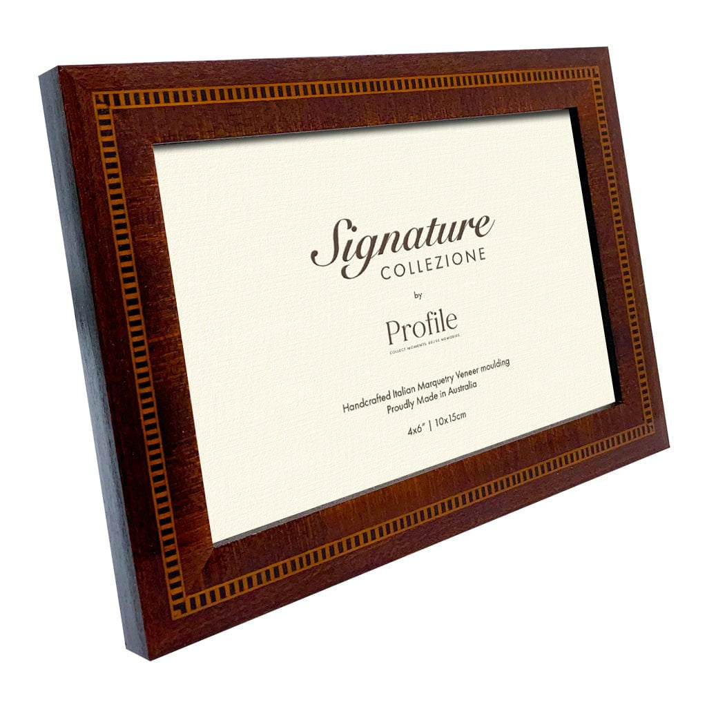 Duomo Walnut Veneer Picture Frame from our Australian Made Picture Frames collection by Profile Products Australia