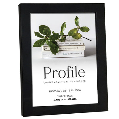 Elegant Black Timber Picture Frame from our Australian Made Picture Frames collection by Profile Products Australia
