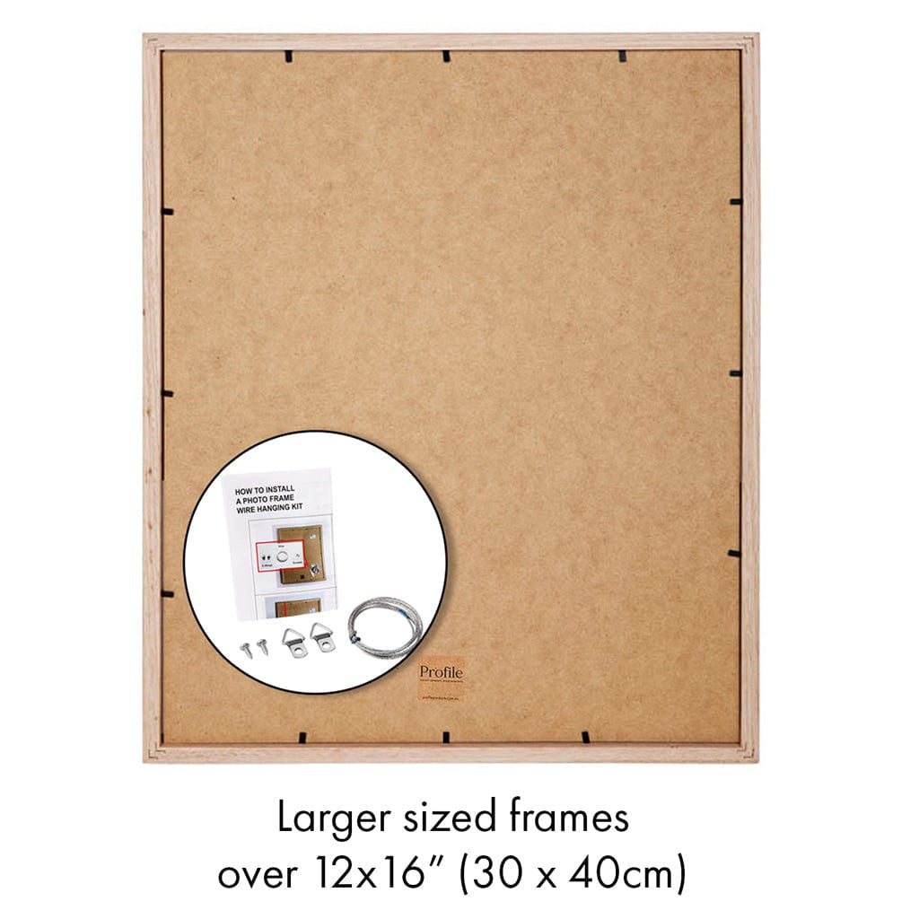 Elegant Chestnut Brown Poster Picture Frame from our Australian Made Picture Frames collection by Profile Products Australia