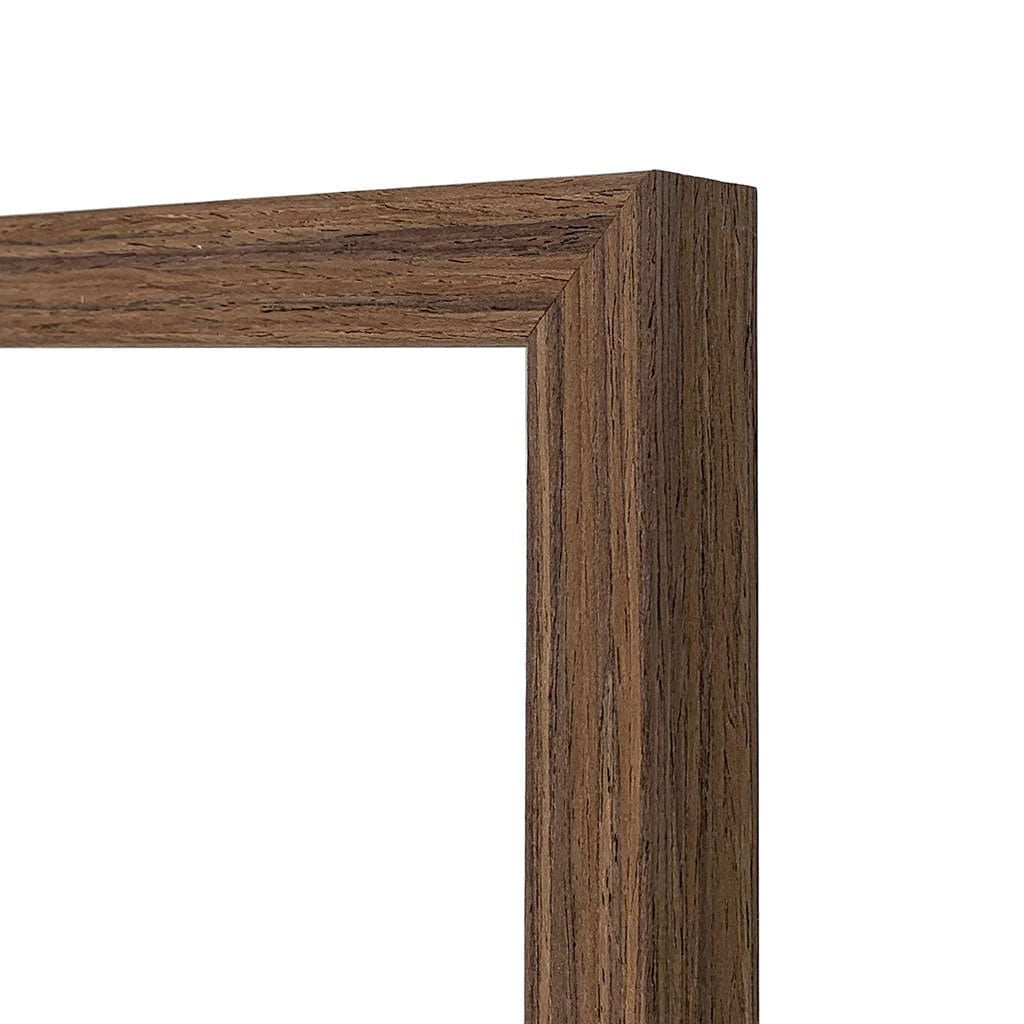 Elegant Chestnut Brown Timber A4 Picture Frame from our Australian Made A4 Picture Frames collection by Profile Products Australia