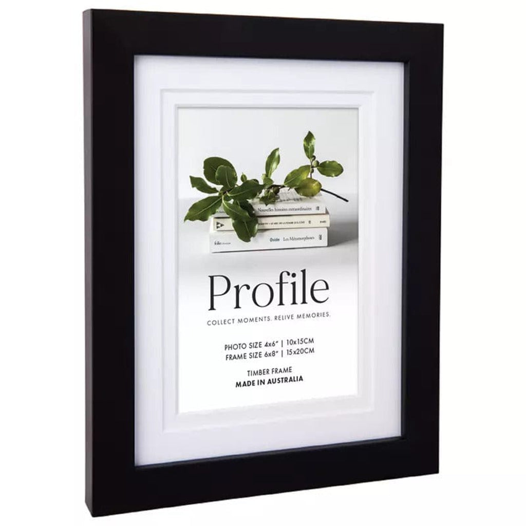 Elegant Deluxe Black Photo Frame from our Australian Made Picture Frames collection by Profile Products Australia