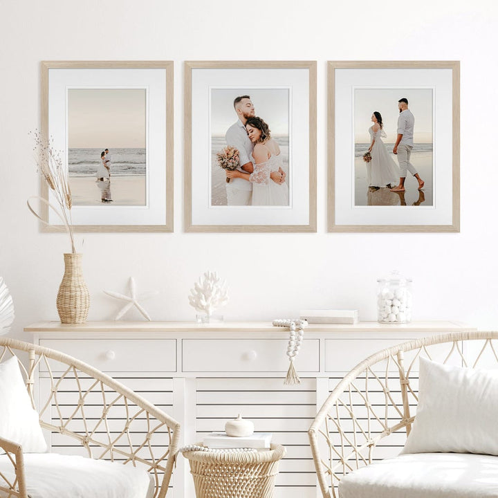 Elegant Deluxe Polar Birch Timber Photo Frame from our Australian Made Picture Frames collection by Profile Products Australia