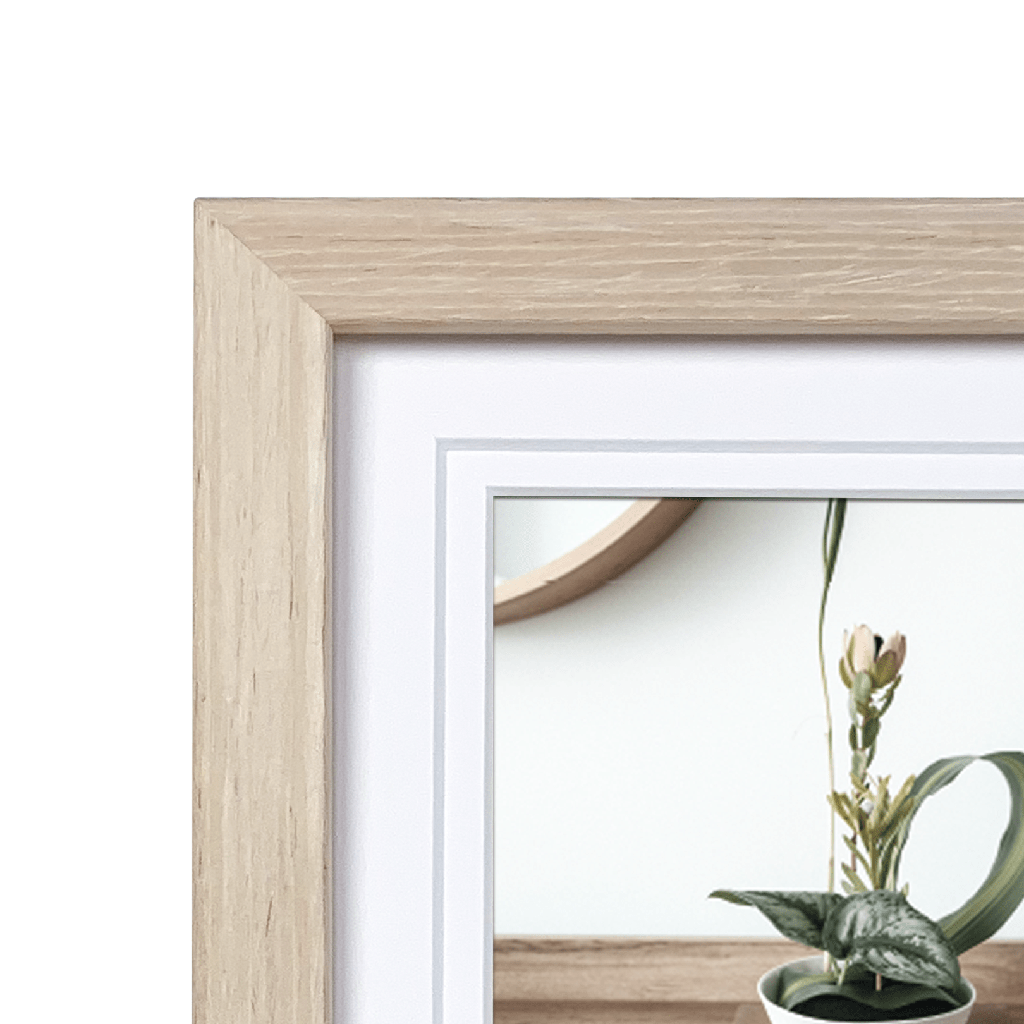 Elegant Deluxe Polar Birch Timber Square Frame from our Australian Made Picture Frames collection by Profile Products Australia