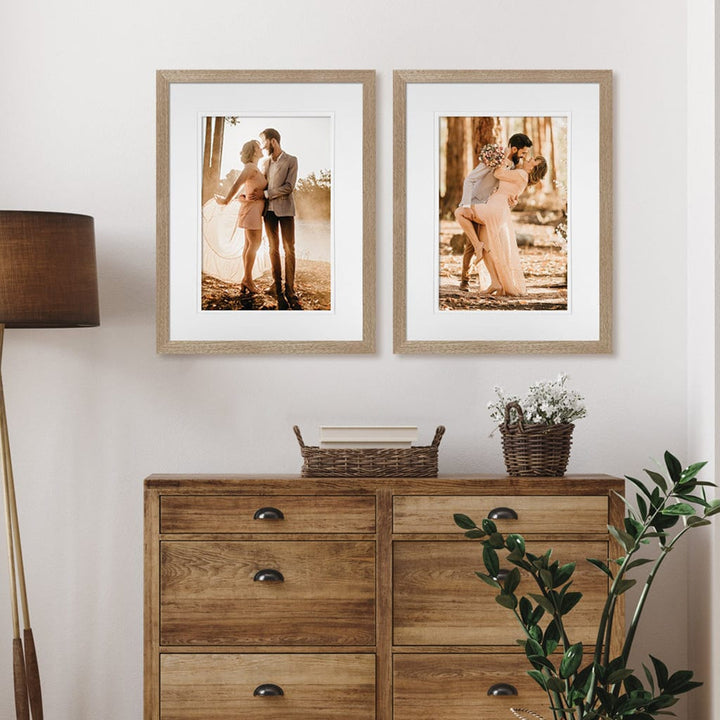 Elegant Deluxe Victorian Ash Natural Oak Timber Picture Frame from our Australian Made Picture Frames collection by Profile Products Australia