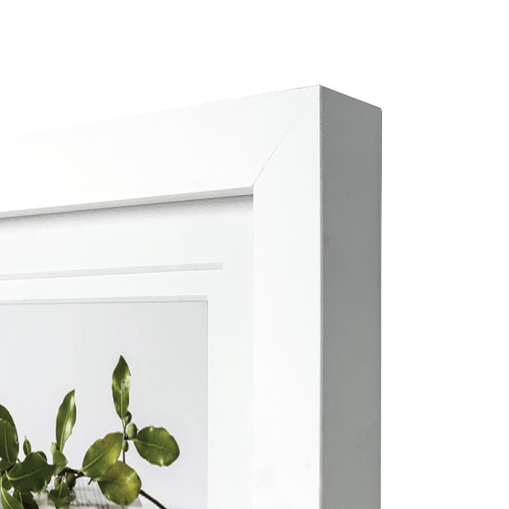 Elegant Deluxe White Photo Frame from our Australian Made Picture Frames collection by Profile Products Australia