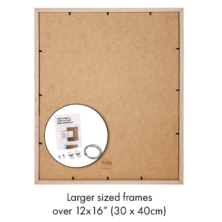 Elegant Deluxe White Photo Frame from our Australian Made Picture Frames collection by Profile Products Australia